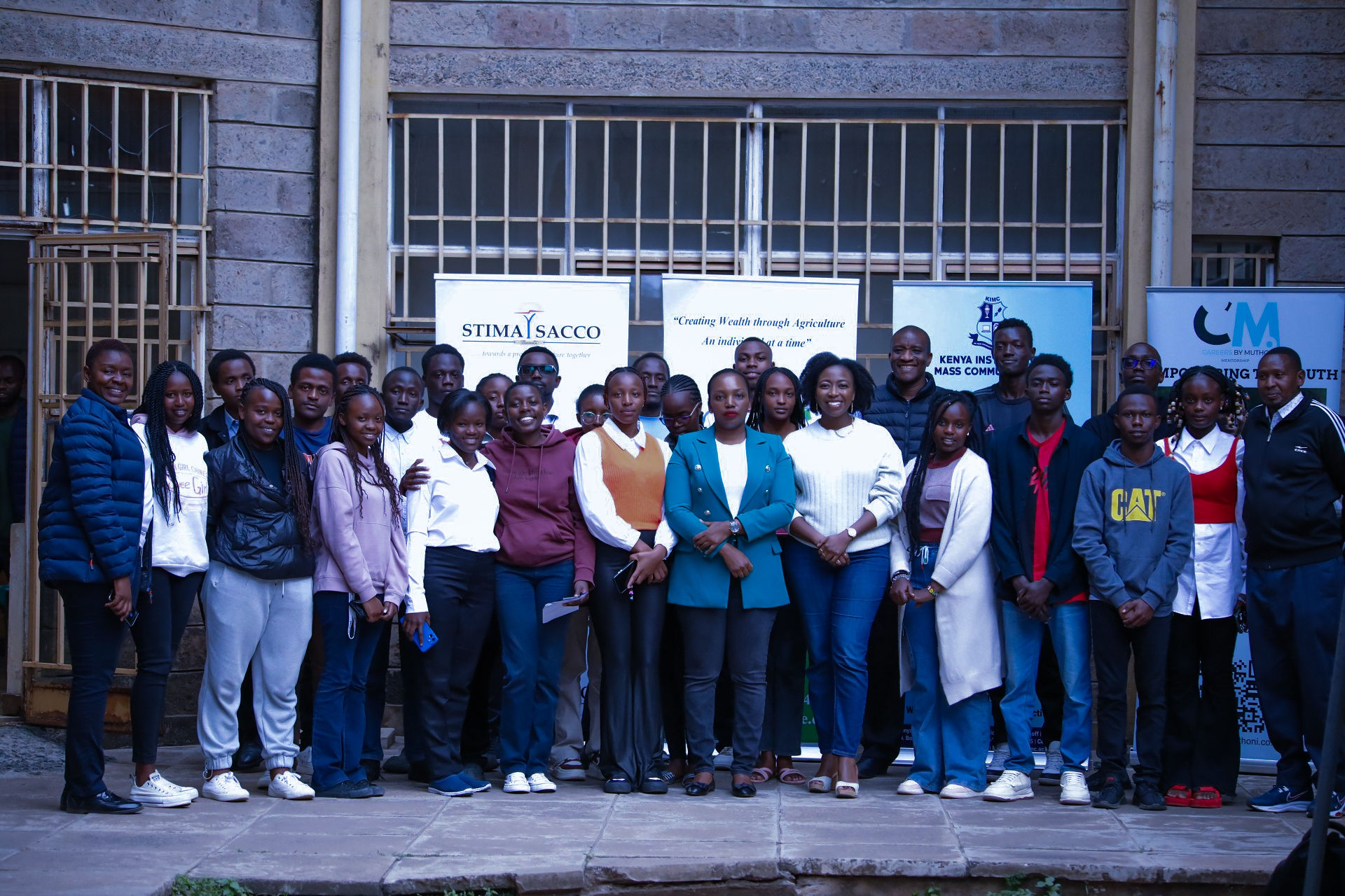 CBM Mentorship students and mentors group photo